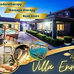 Enna With Heated Pool, Zadar Willa Crno